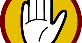 Stop-hand-caution-Recovering-Addict