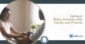 Making amends with family or friends
