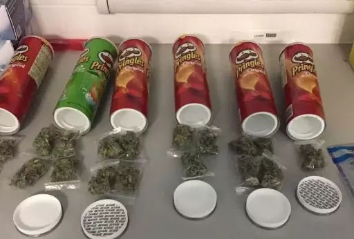 Places to hide drugs