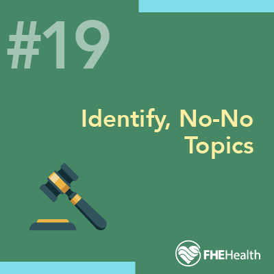 Identify No-no topics