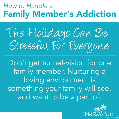 Don't get tunnel-vision on the addict