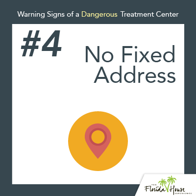 Warning signs of a dangerous treatment center
