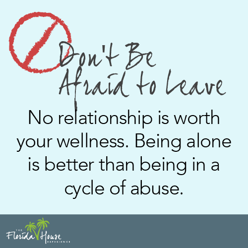 The risks of dating - don't be afraid to leave