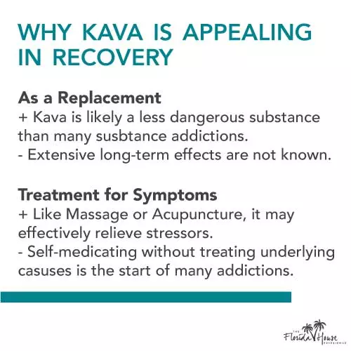 Why use kava why not in recovery
