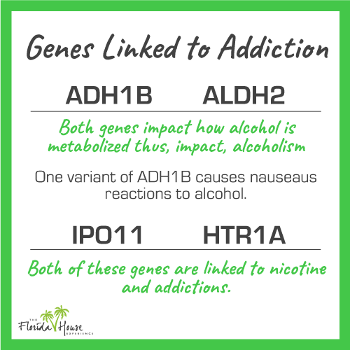 What genes are linked to addiction?