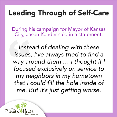 How Jason Kander lead through self-care