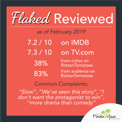 Is it worth watching Flaked? Reviews