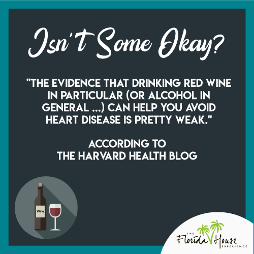 Isn't it healthy to have some alcohol? How much should you have?