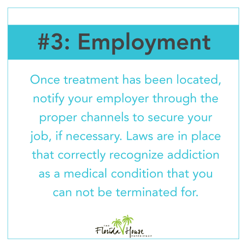 The practical steps to getting treatment - Notify Employers