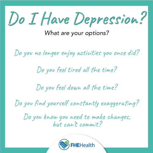 A test for 'Do I have depression'