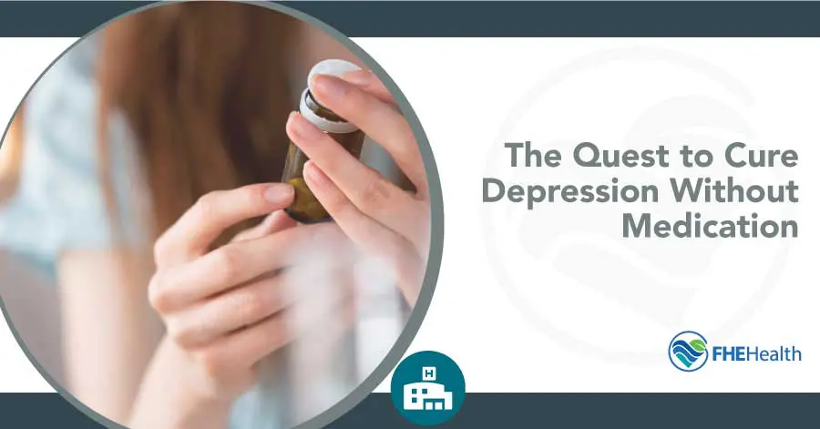 The quest to cure depression without medication