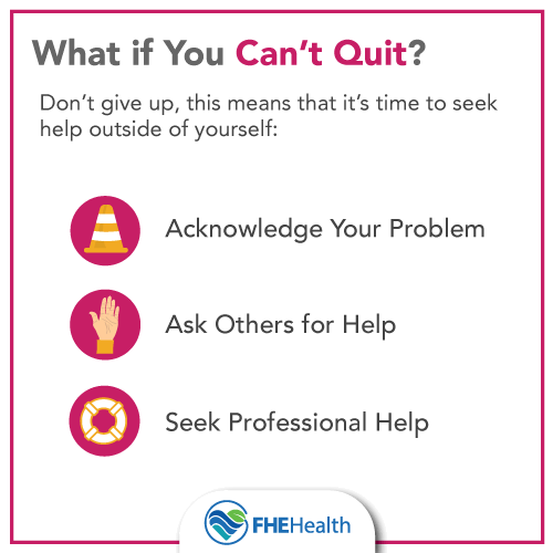 What if you find out that you can't quit?
