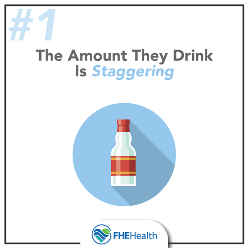 The Amount They Drink is Staggering