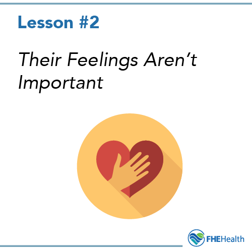 Lesson childrens learn from seeing parents drink - their feelings aren't important.