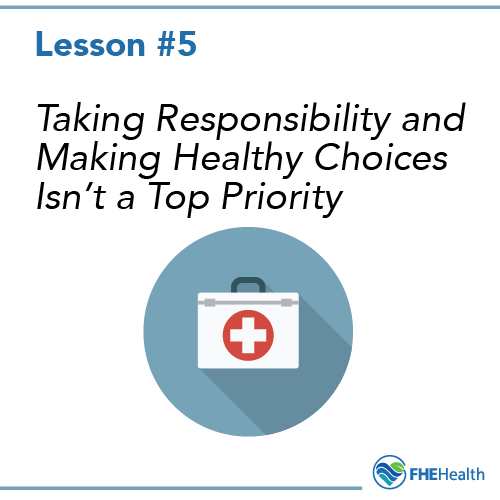 Lesson childrens learn from seeing parents drink - Taking responsibility and making healthy choices isn't a top priority