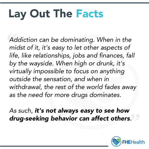 Lay out the facts in an impact letter