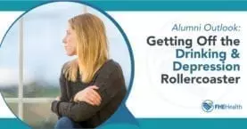 Alumni Outlook - Getting off the drinking and depression rollercoaster