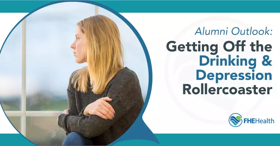 Alumni Outlook - Getting off the drinking and depression rollercoaster