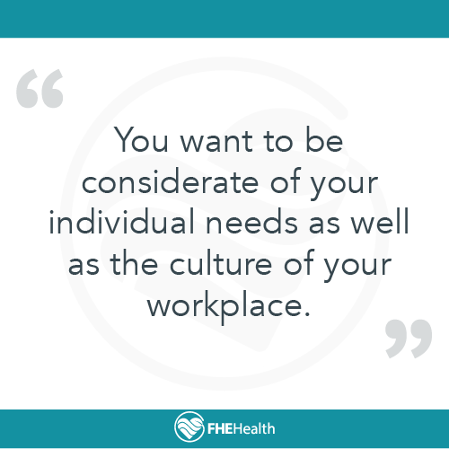 Be considerate of others with mental health