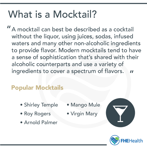 What is a mocktail?