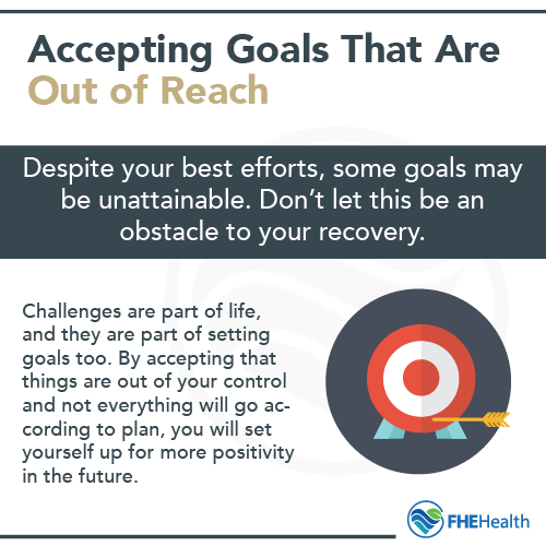 Accepting Goals are sometimes out of reach