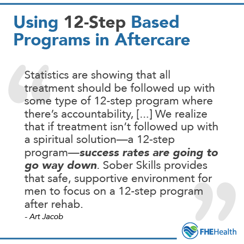 Importance of using AA programs in aftercare