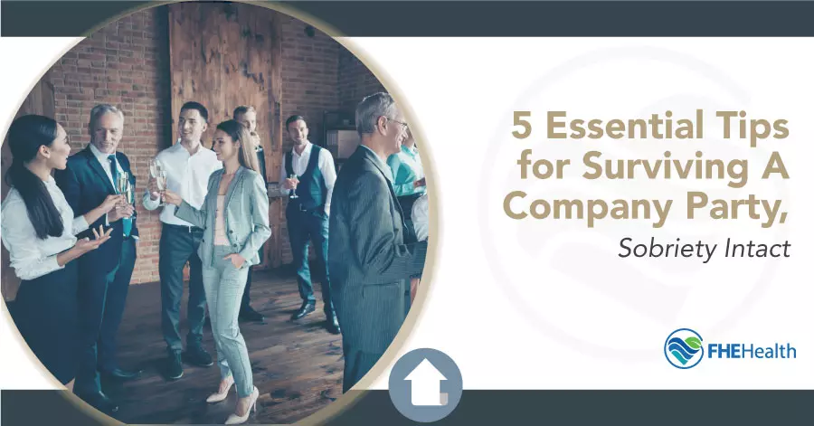 How to Get Through a Company Party While Sober