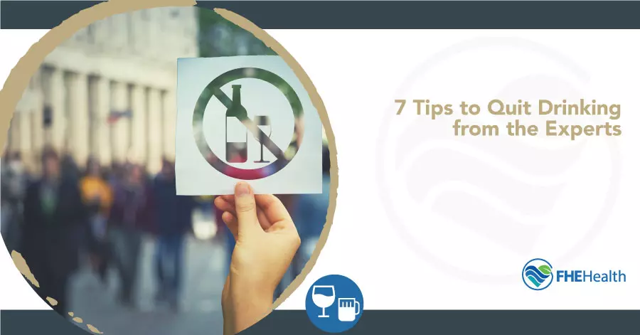 7 Tips to Quit Drinking from the experts