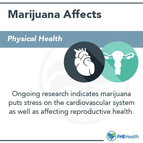 Physical affects of long-term marijuana use