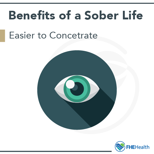 Benefits of being sober curious - improved concentration