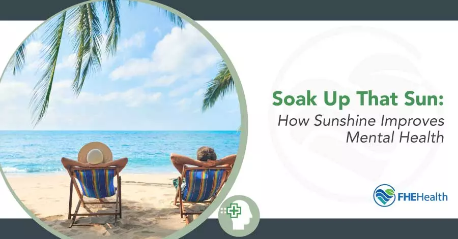 Soaking up the sun for your mental health