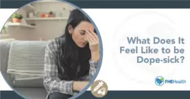 Dope sickness definition and symptoms