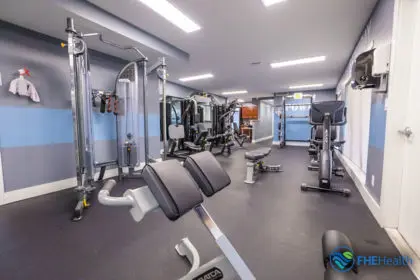 Gym at FHE HEalth