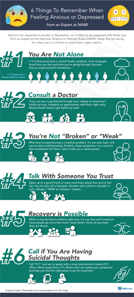 6 Things to remember about anxiety and stress