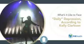 What it's like to face daily depression according to kelly clarkson