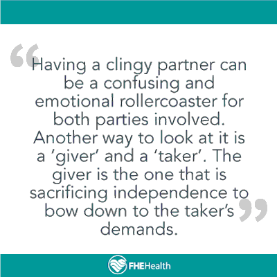 clinging in relationship