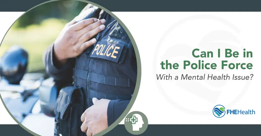 Police force with mental health issue