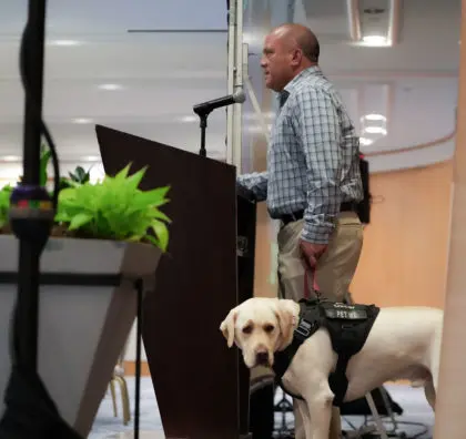 First Responder Paws at Event