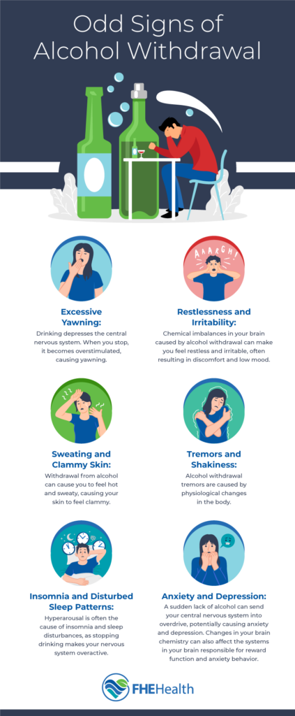 FHE Odd Signs of Alcohol Withdrawal