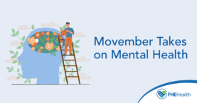 What movember does in mental health month