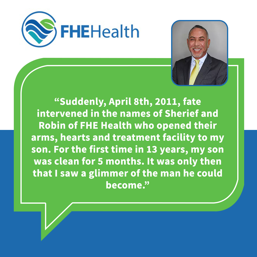 Testimonial of FHE Health Parent