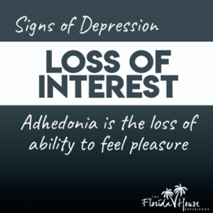 Loss of Interest - Signs of Depression