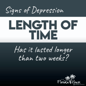 Length of Time - Signs of Depression