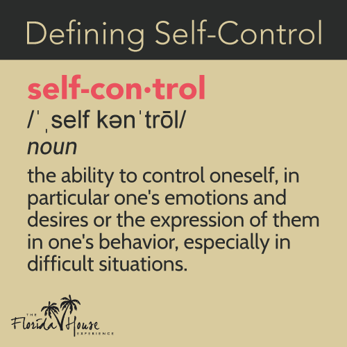 What is self control?