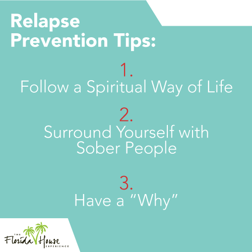 Tips for relapse prevention - moving on after relapse