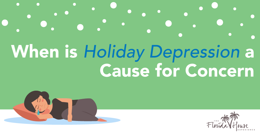 When to get concerned about depression -during the holidays