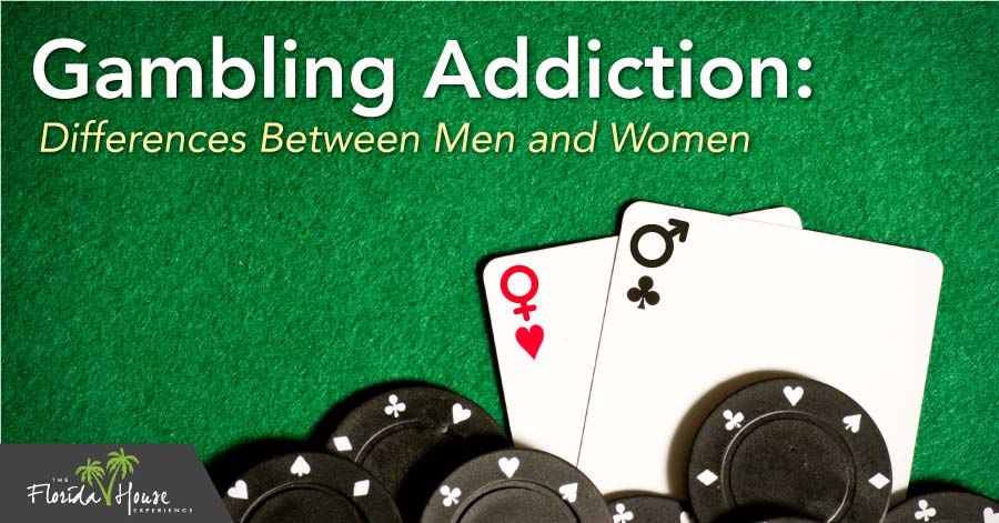 The gambling addiction differences between men and women