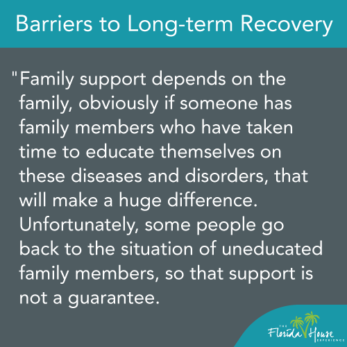 Family Support depends on the family depends on the family - Treatment