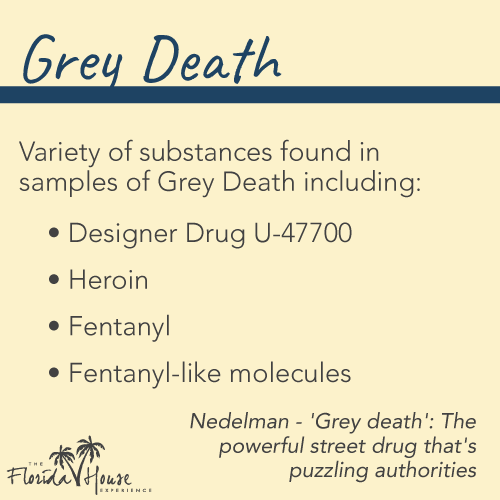 What is grey death composed of?