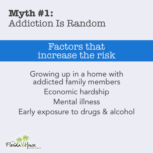 Addiction is Random - Myth 1